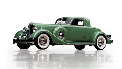 1934 Packard Twelve Custom Coupe