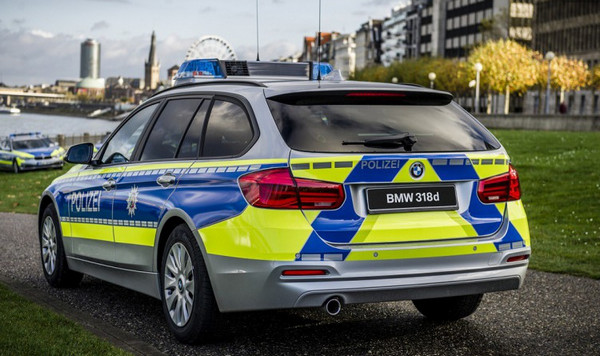 Полицейский автомобиль BMW 318d Touring