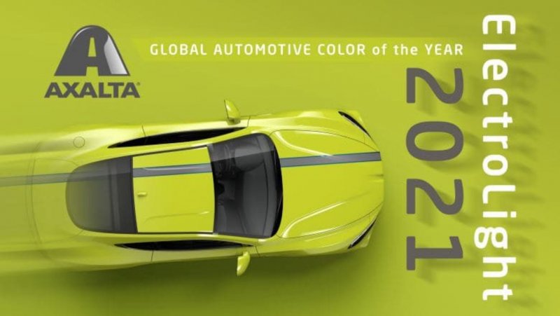 Главный авто-цвет 2021 года. Изображение: Axalta