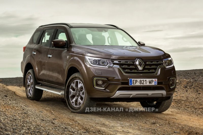 «Уничтожит» Prado: Новый «рамник» Renault представлен на рендерах
