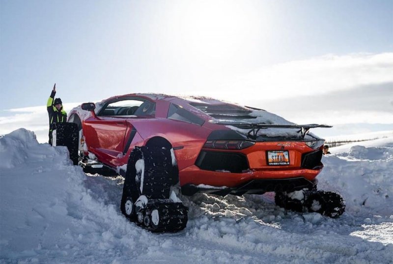 Lamborghini Aventador. Фото: Instagram @thestradman